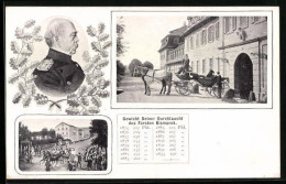 AK Bad Kissingen, Fürst Bismarck Vor Seinem Wohnhaus, Portrait Des Fürsten  - Bad Kissingen