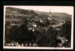 AK Hammelburg I. Mainfranken, Blick Zur Kirche Im Ort  - Hammelburg