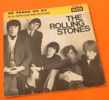 Vinyle 45 Tours  The Rolling Stones As Tears Go By  (1966) - Rock