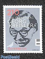 Austria 2022 Georg Kreisler 1v, Mint NH - Neufs