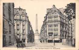 92-NEUILLY SUR SEINE-N 612-D/0191 - Neuilly Sur Seine