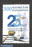 Kazakhstan 2022 25 Years Private Notary 1v, Mint NH, Various - Justice - Kazakhstan