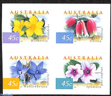 Australia 1999 Flowers 4v [+], Mint NH, Nature - Flowers & Plants - Nuevos