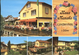 72067174 Lindenfels Odenwald Haus Manske Terrasse Liegewiese Lindenfels - Sonstige & Ohne Zuordnung