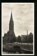 AK Pforzheim, Stadtkirche Mit Enz  - Pforzheim