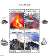 Sierra Leone 2018 Volcanoes, Mint NH, Sport - Mountains & Mountain Climbing - Escalade