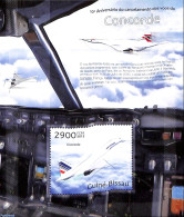 Guinea Bissau 2013 Concorde, Mint NH, Transport - Concorde - Aircraft & Aviation - Concorde