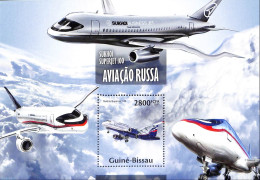 Guinea Bissau 2013 Russian Aviation, Mint NH, Transport - Aircraft & Aviation - Aviones