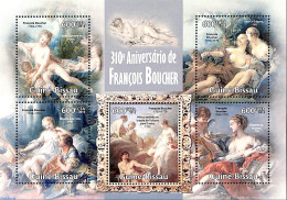 Guinea Bissau 2013 Francois Boucher, Mint NH, Art - Nude Paintings - Paintings - Guinée-Bissau