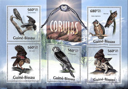 Guinea Bissau 2013 Owls, Mint NH, Nature - Birds - Birds Of Prey - Owls - Guinée-Bissau