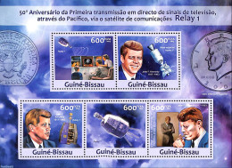 Guinea Bissau 2013 Relay 1, Mint NH, History - Science - Transport - American Presidents - Telecommunication - Space E.. - Telekom