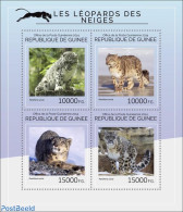 Guinea, Republic 2014 Snow Leopards, Mint NH, Nature - Cat Family - Altri & Non Classificati