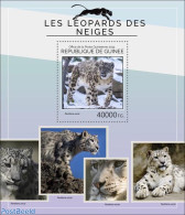 Guinea, Republic 2014 Snow Leopards, Mint NH, Nature - Cat Family - Altri & Non Classificati