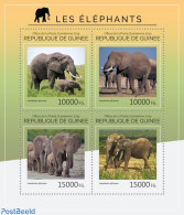 Guinea, Republic 2014 Elephants, Mint NH, Nature - Elephants - Altri & Non Classificati