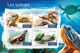 Guinea, Republic 2015 Turtles, Mint NH, Nature - Turtles - Altri & Non Classificati