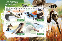 Guinea, Republic 2015 Waterbirds, Mint NH, Nature - Birds - Autres & Non Classés