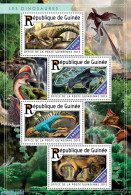 Guinea, Republic 2015 Dinosaurs, Mint NH, Nature - Prehistoric Animals - Vor- U. Frühgeschichte