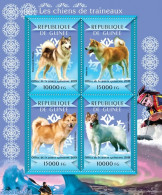 Guinea, Republic 2015 Working Dogs, Mint NH, Nature - Dogs - Autres & Non Classés