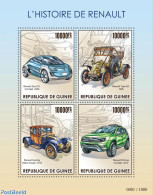 Guinea, Republic 2015 Renault, Mint NH, Transport - Automobiles - Cars