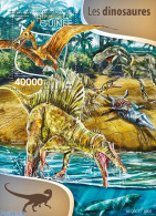 Guinea, Republic 2015 Dinosaurs, Mint NH, Nature - Prehistoric Animals - Prehistory - Préhistoriques