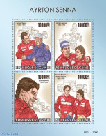 Guinea, Republic 2015 Ayrton Senna, Mint NH, Sport - Autosports - Otros & Sin Clasificación