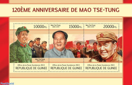 Guinea, Republic 2013 Mao Tse-Tung, Mint NH, History - Politicians - Other & Unclassified