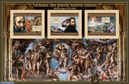 Guinea, Republic 2012 Great Italian Masters, Mint NH, Art - Paintings - Other & Unclassified