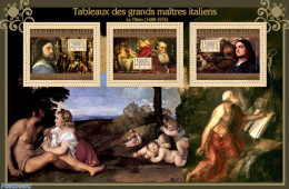 Guinea, Republic 2012 Great Italian Masters, Mint NH, Art - Paintings - Other & Unclassified