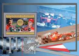 Guinea, Republic 2012 F1 Champions Of The World, Mint NH, Sport - Autosports - Otros & Sin Clasificación