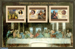 Guinea, Republic 2012 Great Italian Masters, Mint NH, Art - Leonardo Da Vinci - Paintings - Sonstige & Ohne Zuordnung