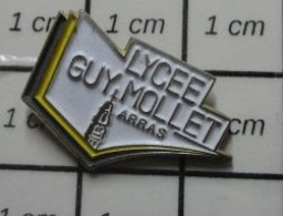 615A Pin's Pins / Beau Et Rare / ADMINISTRATIONS / ARRAS LYCEE  GUY "oeuf" MOLLET - Administration