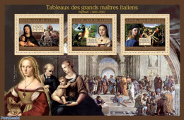 Guinea, Republic 2012 Great Italian Masters, Mint NH, Art - Paintings - Raphael - Sonstige & Ohne Zuordnung