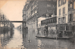 75-PARIS LA CRUE 1910 QUAY DE PASSY-N°5170-A/0243 - Alluvioni Del 1910