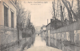 75-PARIS INONDATIONS 1910 RUE FELICIEN DAVID-N°5170-A/0145 - De Overstroming Van 1910