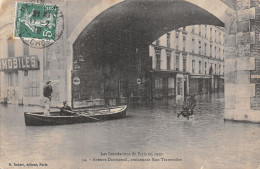 75-PARIS INONDATIONS 1910 AVENUE DAUMESNIL-N°5170-A/0115 - Alluvioni Del 1910