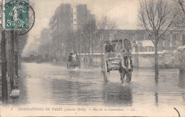 75-PARIS INONDATIONS 1910 RUE DE LA CONVENTION-N°5170-A/0095 - Inondations De 1910