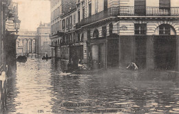 75-PARIS INONDATIONS 1910 RUE DE BOURGOGNE-N°5170-A/0093 - Inondations De 1910