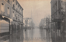 75-PARIS LA GRANDE CRUE 1910 QUARTIER DE JAVEL-N°5170-A/0085 - Überschwemmung 1910