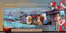 Guinea, Republic 2012 Alexander Graham Bell, Mint NH, Science - Telecommunication - Telecom