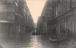 75-PARIS INONDATIONS 1910 LA RUE DE SEINE-N°5170-A/0071 - Inondations De 1910