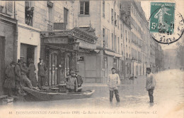 75-PARIS INONDATIONS 1910 RUE SAINT DOMINIQUE-N°5170-A/0067 - Überschwemmung 1910