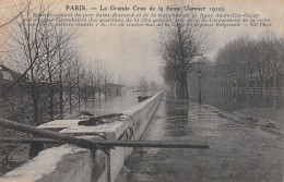 75-PARIS CRUE 1910 PORT SAINT BERNARD-N°5170-A/0053 - Alluvioni Del 1910