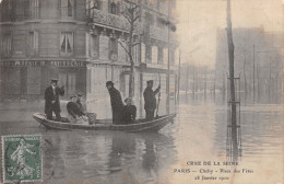 75-PARIS CRUE PLACE DES FETES-N°5170-A/0045 - Alluvioni Del 1910