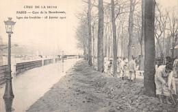 75-PARIS CRUE GARE DE LA BOURDONNAIS-N°5170-A/0043 - Alluvioni Del 1910