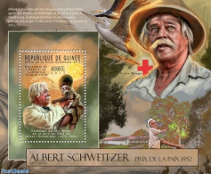 Guinea, Republic 2012 Albert Schweitzer, Mint NH, Health - Red Cross - Cruz Roja