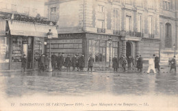 75-PARIS INONDE 1910 QUAI MALAQUAIS-N°5170-A/0019 - Paris Flood, 1910