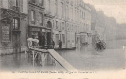 75-PARIS INONDE 1910 QUAI DES TOURNELLES-N°5170-A/0017 - Paris Flood, 1910