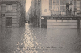 75-PARIS CRUE 1910 QUAI DES GRANDS AUGUSTINS-N°5170-A/0013 - Überschwemmung 1910