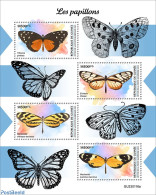 Guinea, Republic 2023 Butterflies, Mint NH, Nature - Butterflies - Sonstige & Ohne Zuordnung