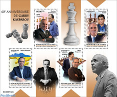 Guinea, Republic 2023 Kasparov, Mint NH, Sport - Chess - Schach